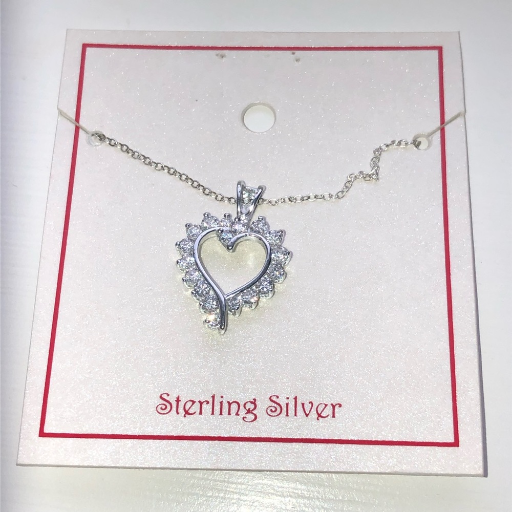 Sterling Silver Heart Necklace